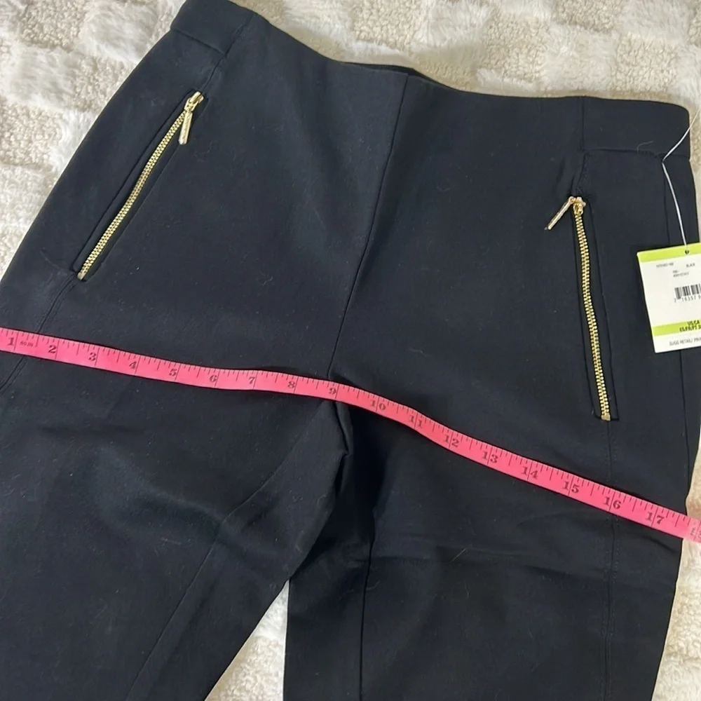 Anne Klein Womens 4P‎ Black High Waist Stretch Legging Pants Workwear NWT